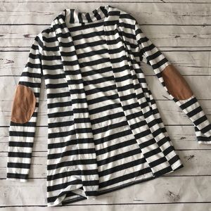 Boutique stripe cardigan